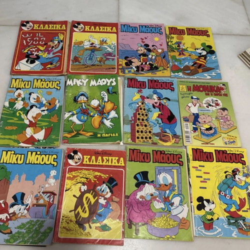 Miky Mouse collectible comics used