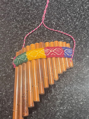 Decorative Amazon Pan Flute like new