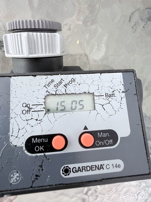 Gardena αυτόματο πότισμα μεταχειρισμένο με πολλά προγράμματα