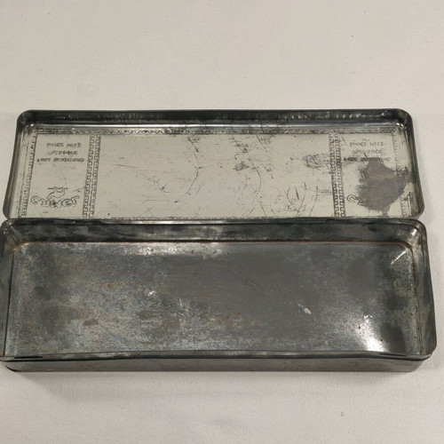 Camel metal vintage cigarette case used, collectible