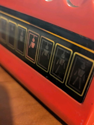 Vintage hangman game used