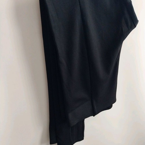 Fitted pants XL black like new, elastic