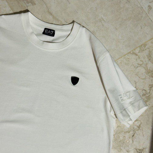 Emporio Armani EA7 white T-shirt, medium size