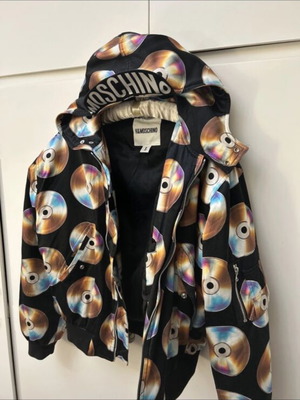 Bomber jacket Moschino πολύχρωμο μέγεθος M σαν καινούργιο