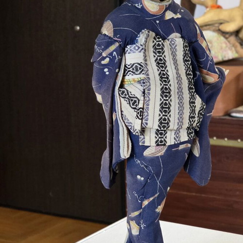 Geisha doll from Japan collectible 1970s used