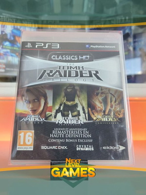 Tomb Raider Trilogy Classics HD PS3 game mint condition