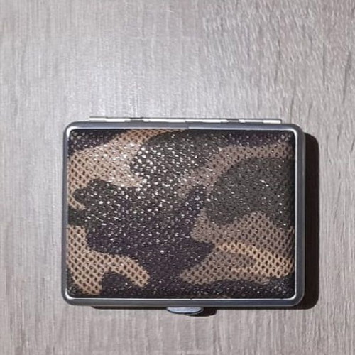 Camouflage Tobacco Case used
