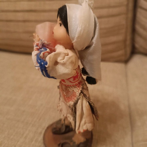Decorative doll used with traditional costume