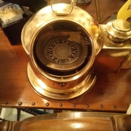 Nautical compass used