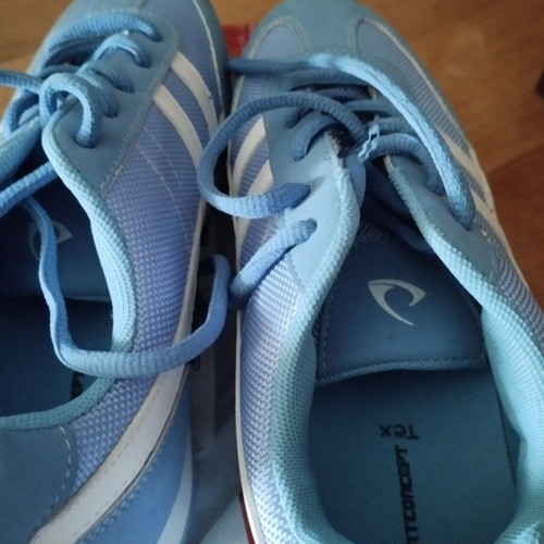 Sport Concept TCX Athletic Sneakers size 37 like new, blue and white