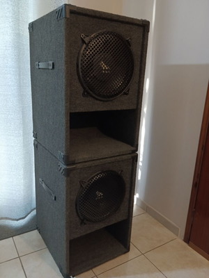 Rockford Fosgate Punch Audiophile 12" RFA 412 speakers like new