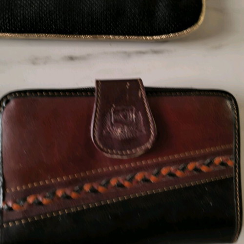 Women's wallets used, pack of three