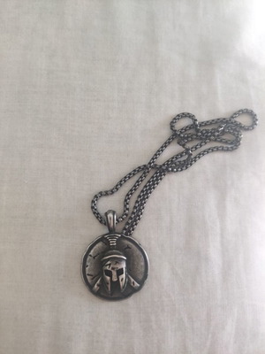 Περιλαίμιο Σπαρτιάτη αχρησιμοποίητο με περικεφαλαία