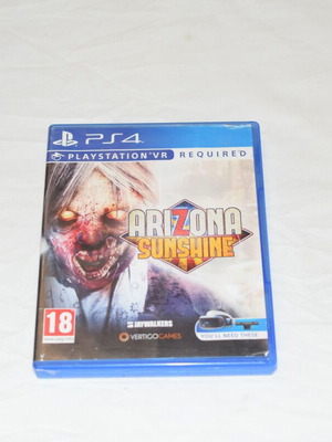 Arizona Sunshine VR PS4 game used