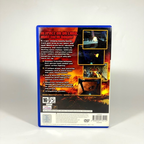 Mace Griffin Bounty Hunter PS2 game used, complete with manual