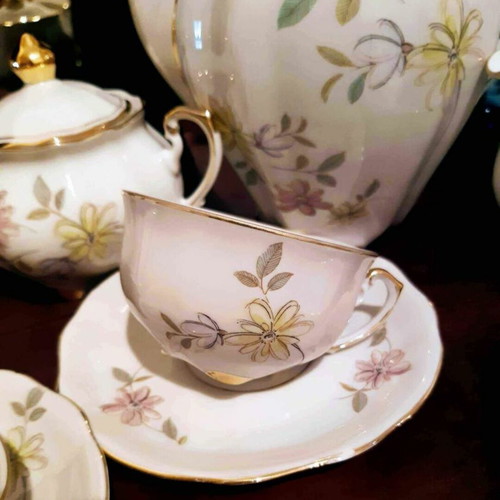 Cmielow porcelain coffee-tea set like new, antique