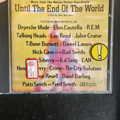 Until The End Of The World CD in excellent condition