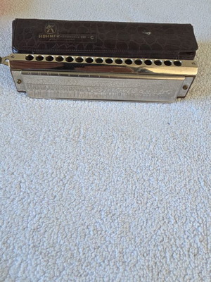 Hohner Cromonica 280 C harmonica used, playable condition