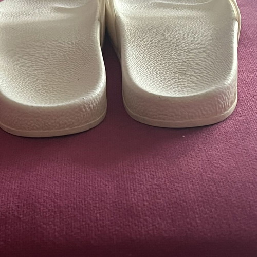 Superga white slides size 38 used
