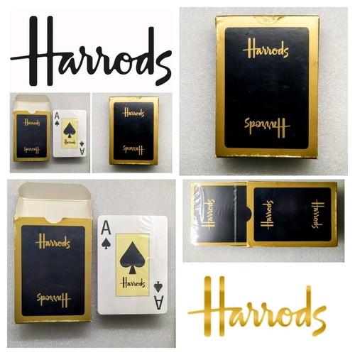 Harrods playing cards like new, collectible from the 90s