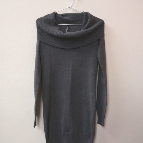 Pink Woman mini dress gray used, size S