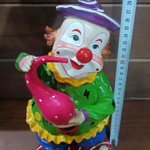 Vintage clown money box like new