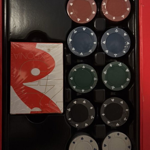 Poker Set 25th Anniversary Playboy new