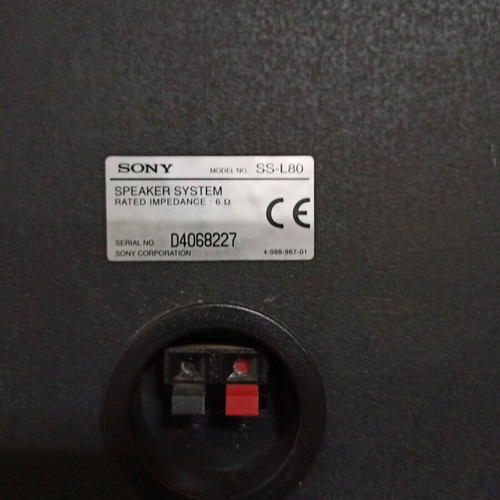 Sony SS-L80 speakers used, excellent condition, set of 2