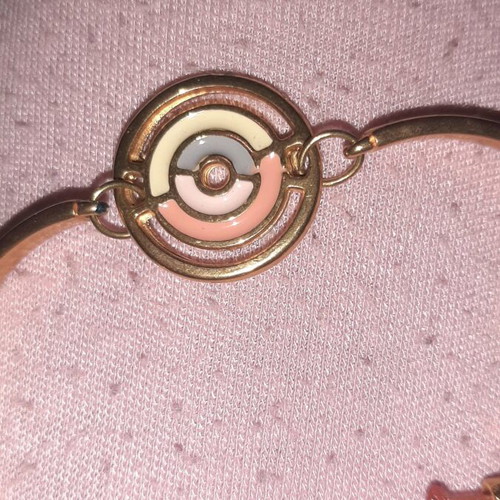Evil Eye Bracelet in pastel shades with adjustable strap new