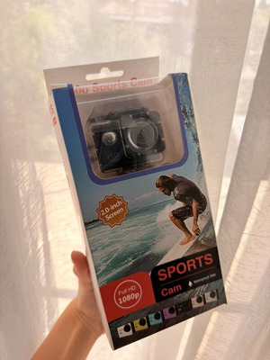 GoPlus SP1080p action camera, waterproof, Full HD 1080p