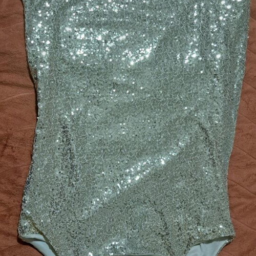 Sequin dress new, gold color, size XL, Sinsay