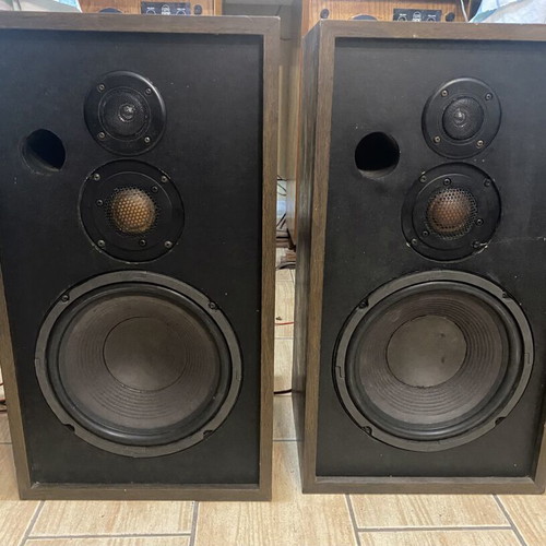 Pioneer Project 100A vintage speakers pair with 10” woofer used