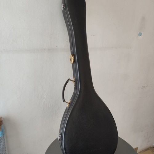 Greek eight-string (four-string) bouzouki with black painted top