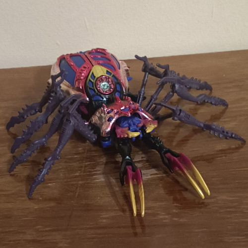 Transformers Beast Wars Blackarachnia figure Transmetals 2 Mega Class