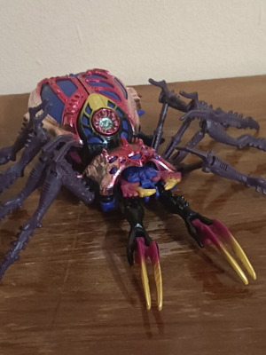 Transformers Beast Wars Blackarachnia figure Transmetals 2 Mega Class
