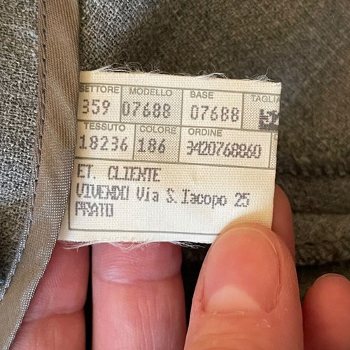 Branded Italian Pants New Linen and Viscose XL-XXL