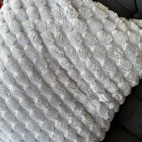Decorative pillows like new, set of 2, gray 60x70 cm