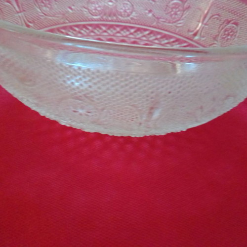 Salad bowl old unused size 19.5x7.5