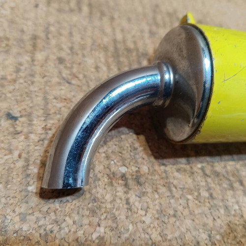 Exhaust silencer used from two-stroke