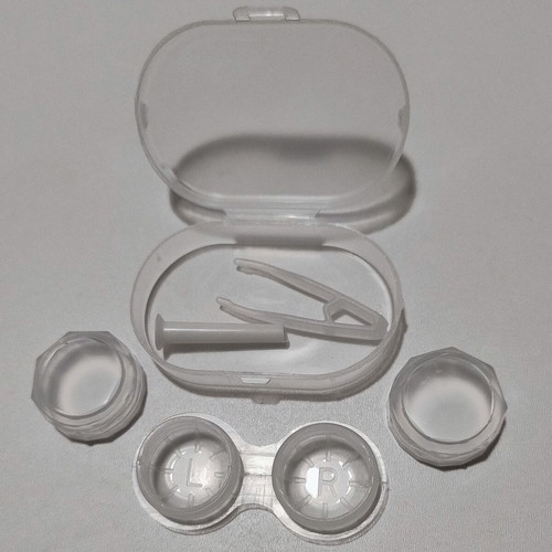 Transparent Contact Lens Travel Kit