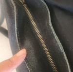 Leather bag La Redoute like new, 37x25 cm, black