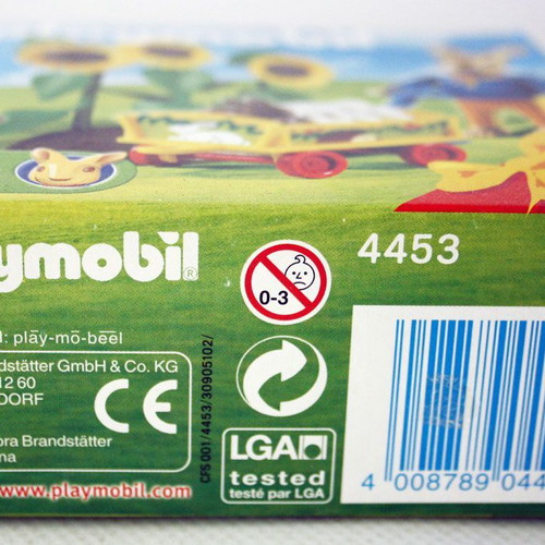 Playmobil 4453 Easter Bunny With Sunflower And Wagon New Sealed
