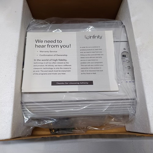 Infinity Digital 100 car amplifier like new