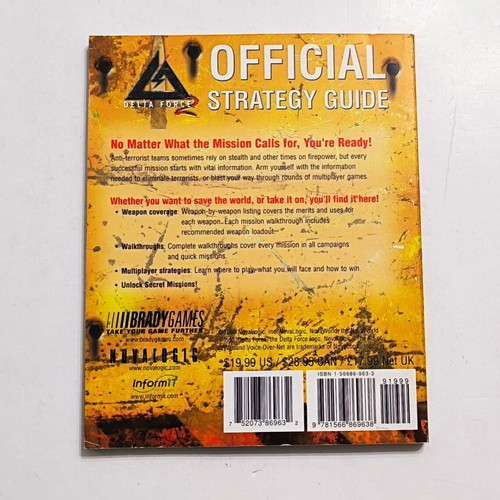 Strategy Guide Delta Force 2 like new, in English