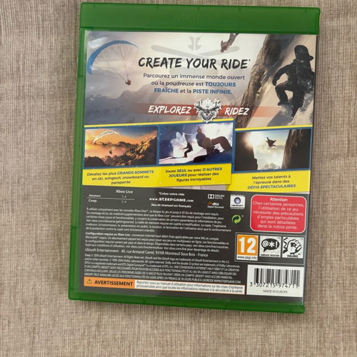 Steep Xbox One used PAL