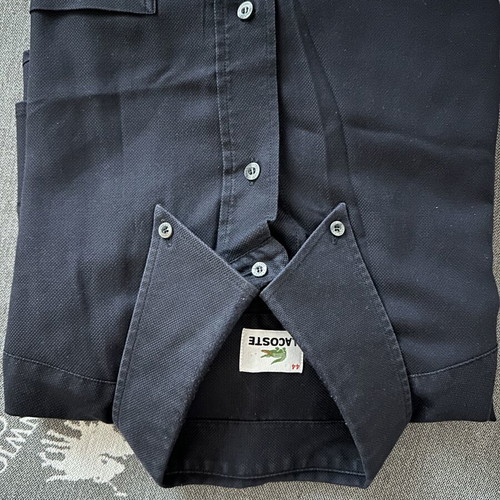 Lacoste shirt size XL, black