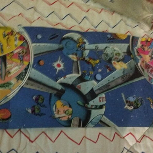Vintage Kalkitos stickers used, set of 2