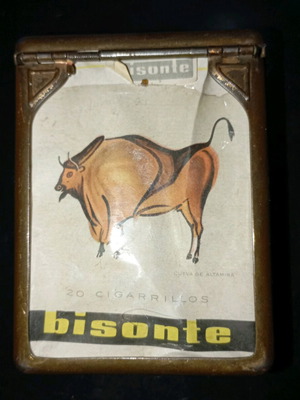 Vintage Hold A Pak metal cigarette case by Jemco used