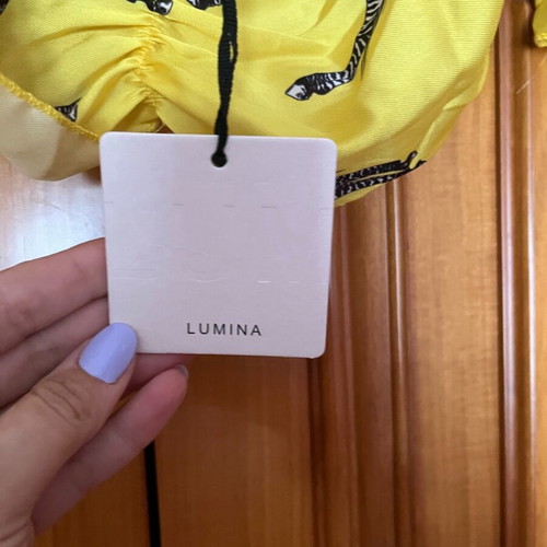 Lumina set new, yellow with midi skirt and bustier