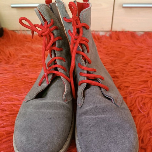 Adam's Shoes boots used, size 37, gray